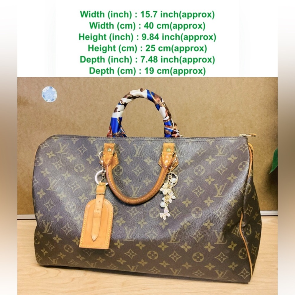 SPEEDY40 ✅AUTHENTIC LOUIS VUITTON